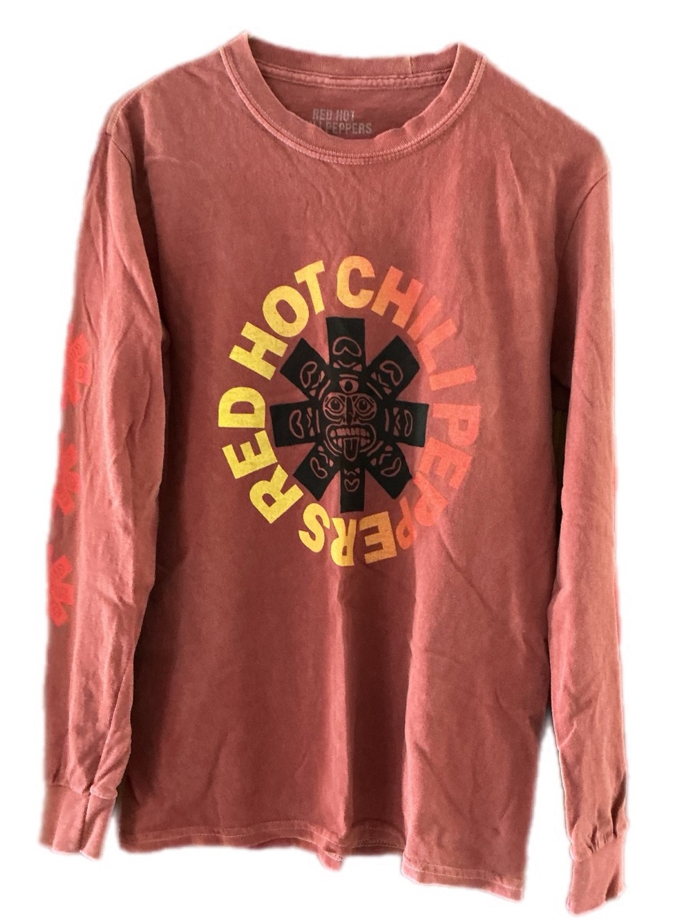 Red Hot Chili Peppers rust  Graphic Long Sleeve Tee - Picture 5 of 9